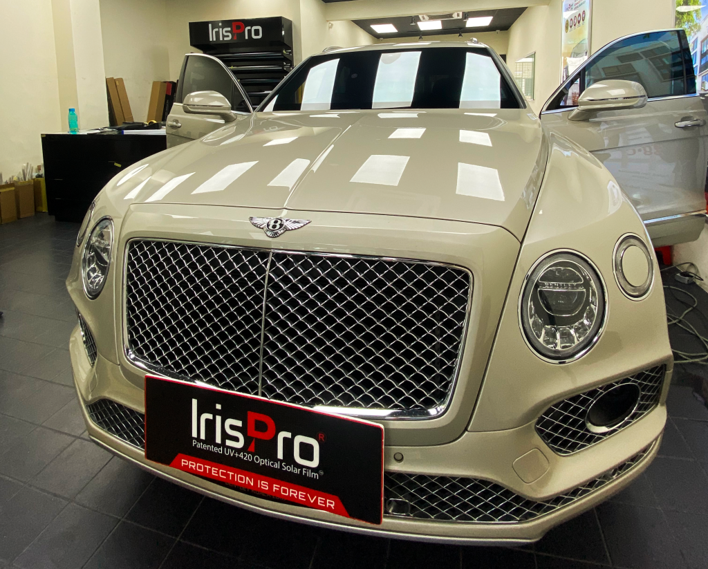 Bentley rocks Irispro tint film | Irispro