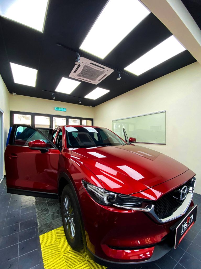 window film installation for mazda cx5 | Irispro