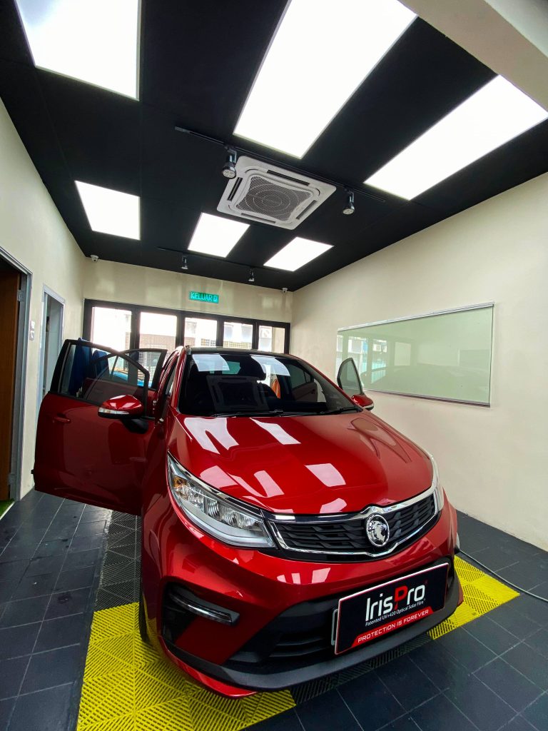 window film installation for persona | UV protection | Irispro